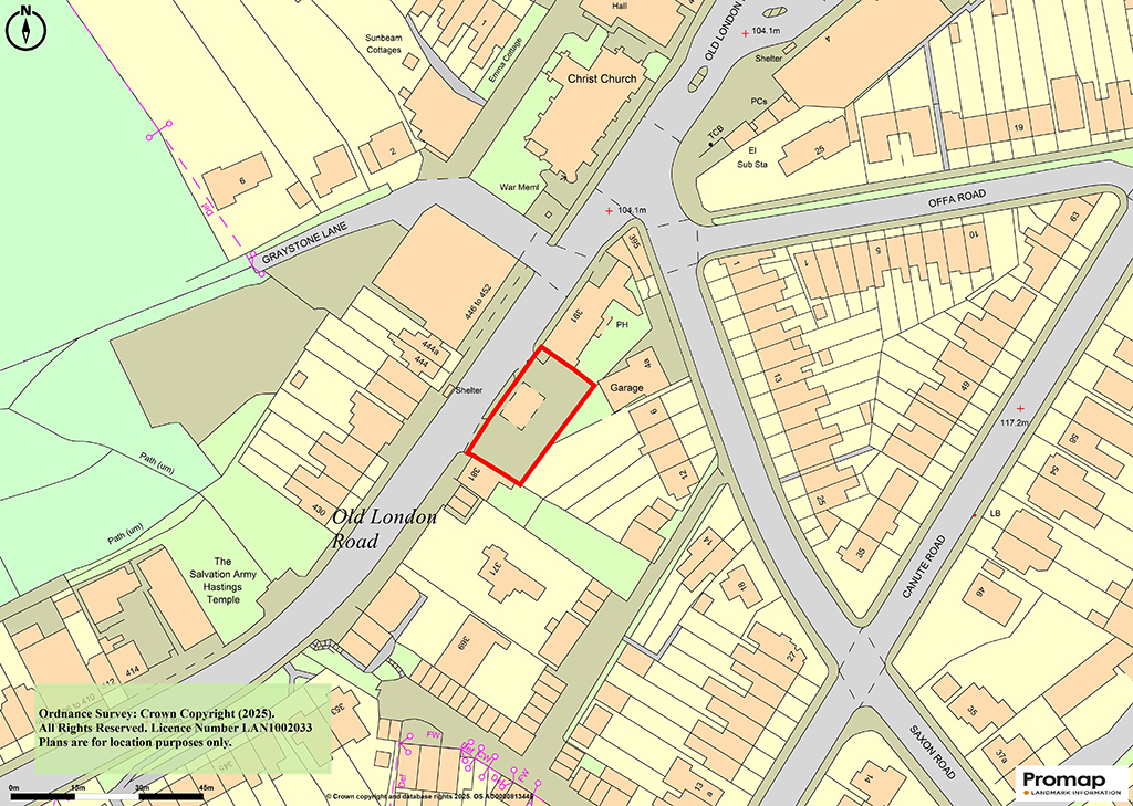 Lot: 74 - FORMER CAR SALES LOT WITH PLANNING PERMISSION FOR NINE FLATS -